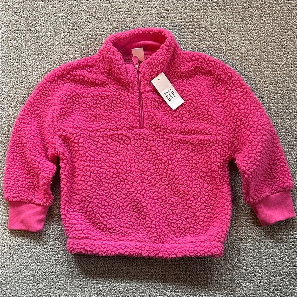 GAP Pink Fleece Pullover for Kids